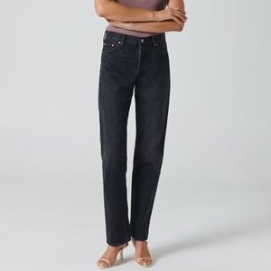 Denim Forum The Patti Mid Rise Straight Jean - Size 29